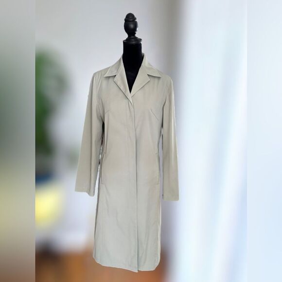 Pierre Cardin Paris Classic Trench Coat Jacket Size XS - Picture 6 of 14